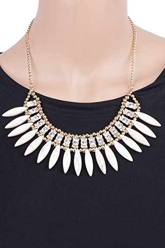Women's Shining Diva Statement Necklace, Bold Design
